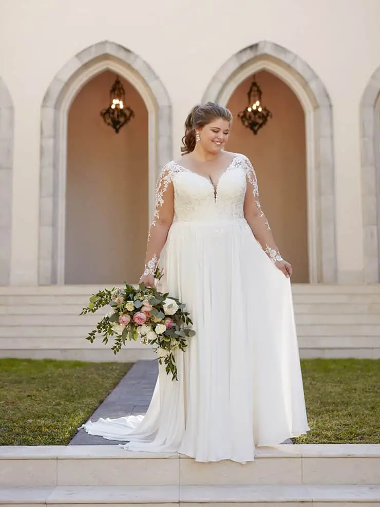 Cheap white plus size wedding dresses best sale