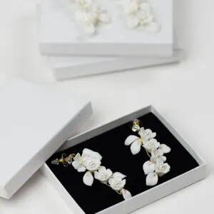 The Bobby Pin Asha Earings Gold